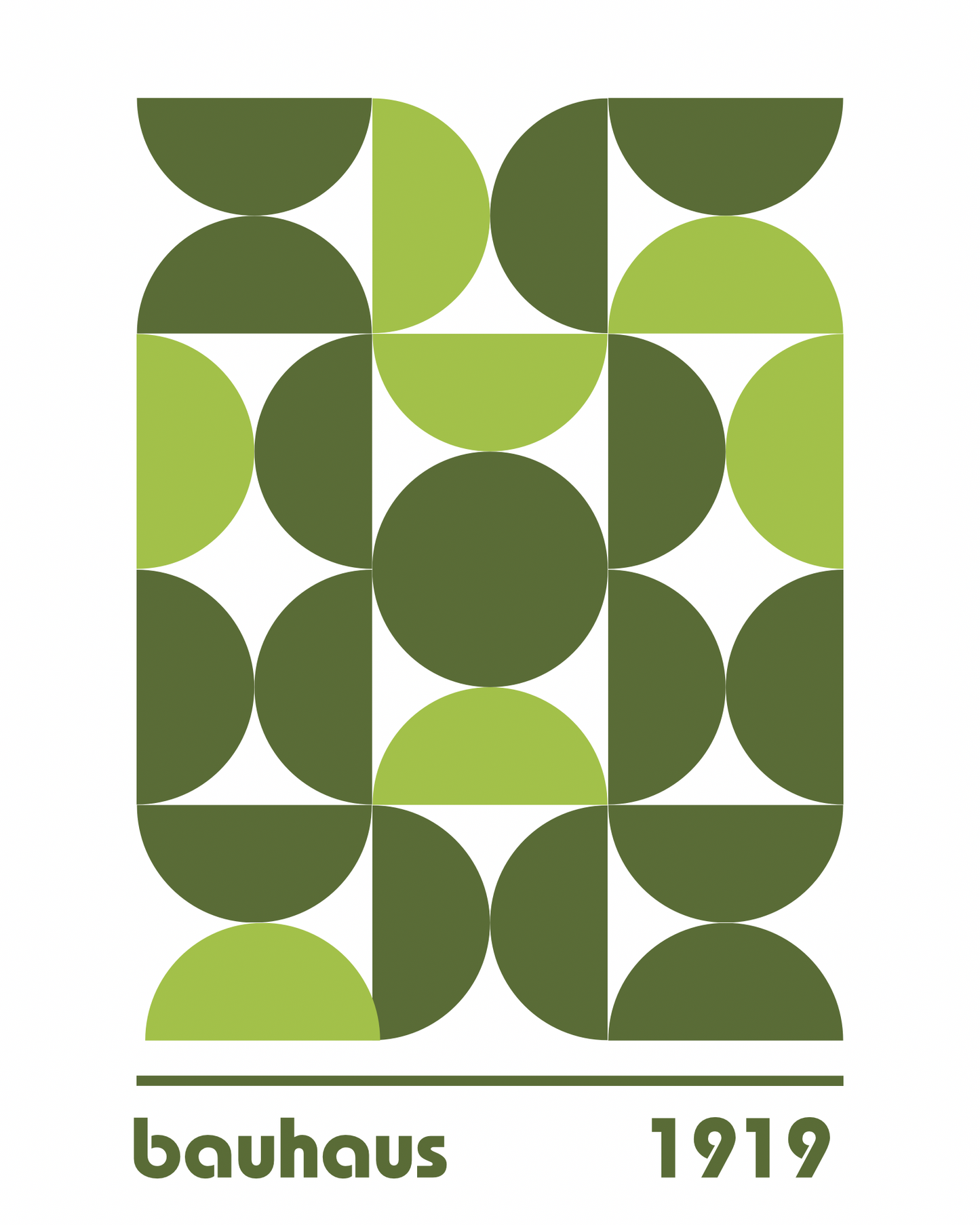 Bauhaus Vintage Print