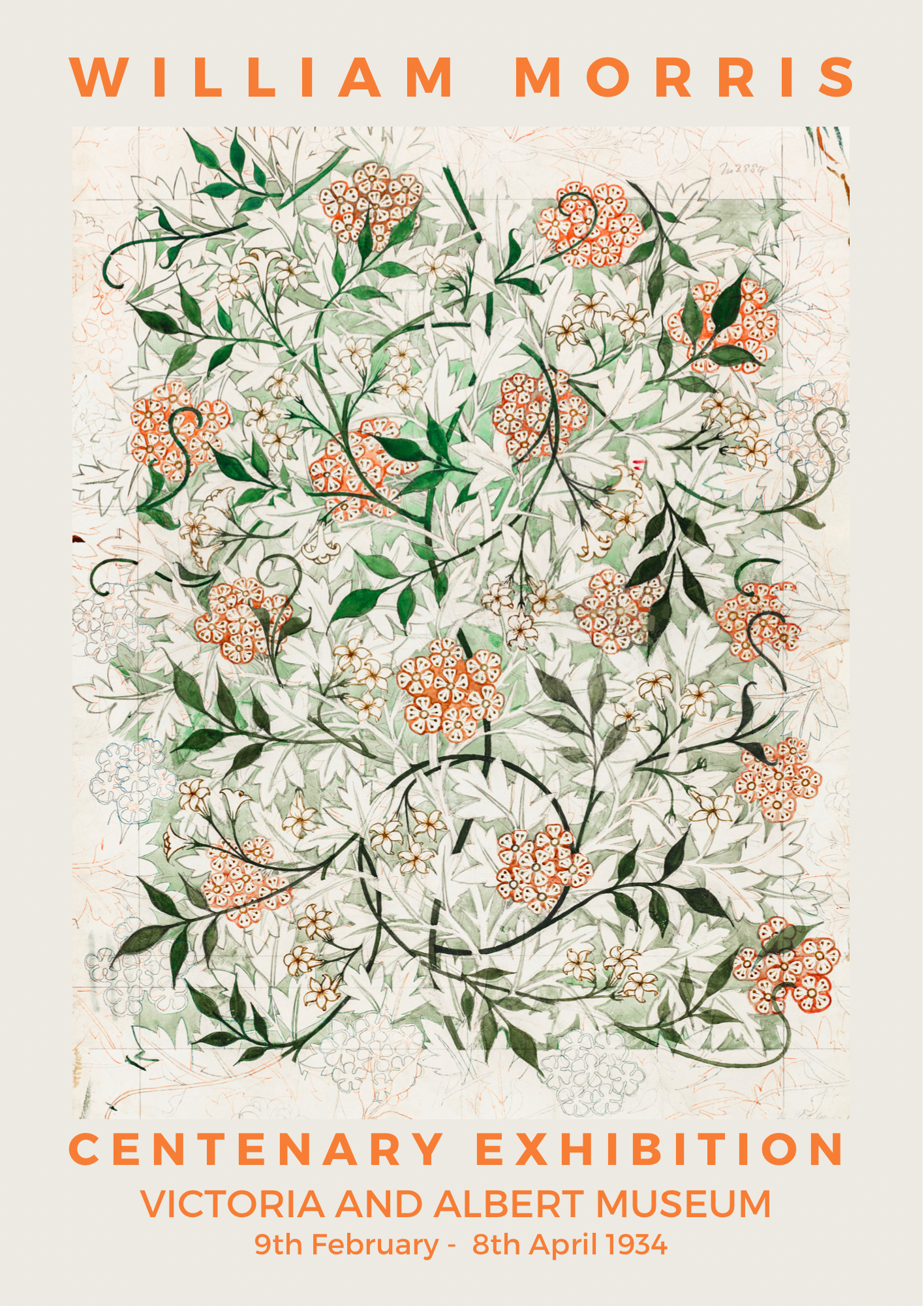 William Morris Jasmine Print