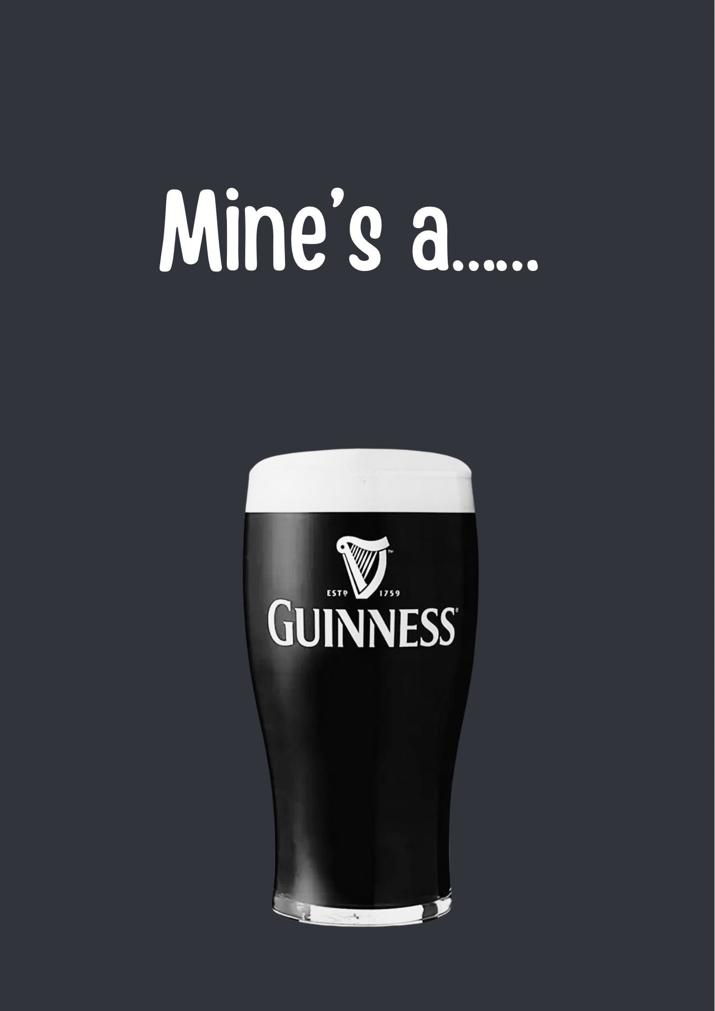 Guinness Print