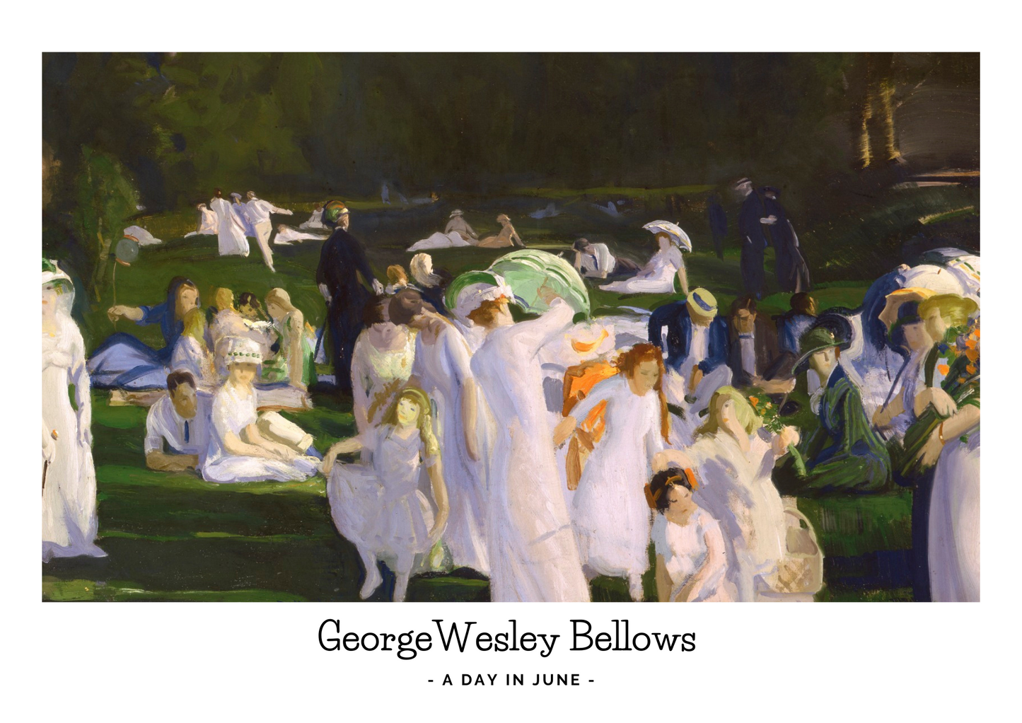 George Wesley Bellows, A Day in June Print