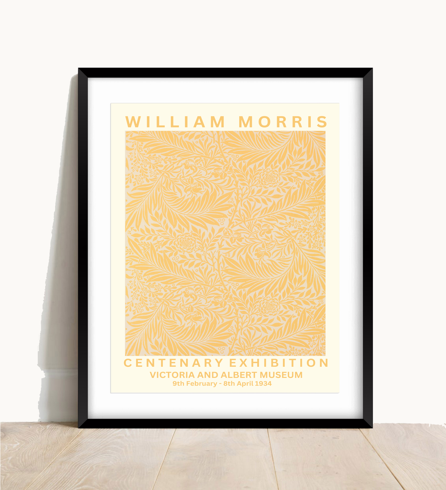 William Morris Print, Larkspur Design