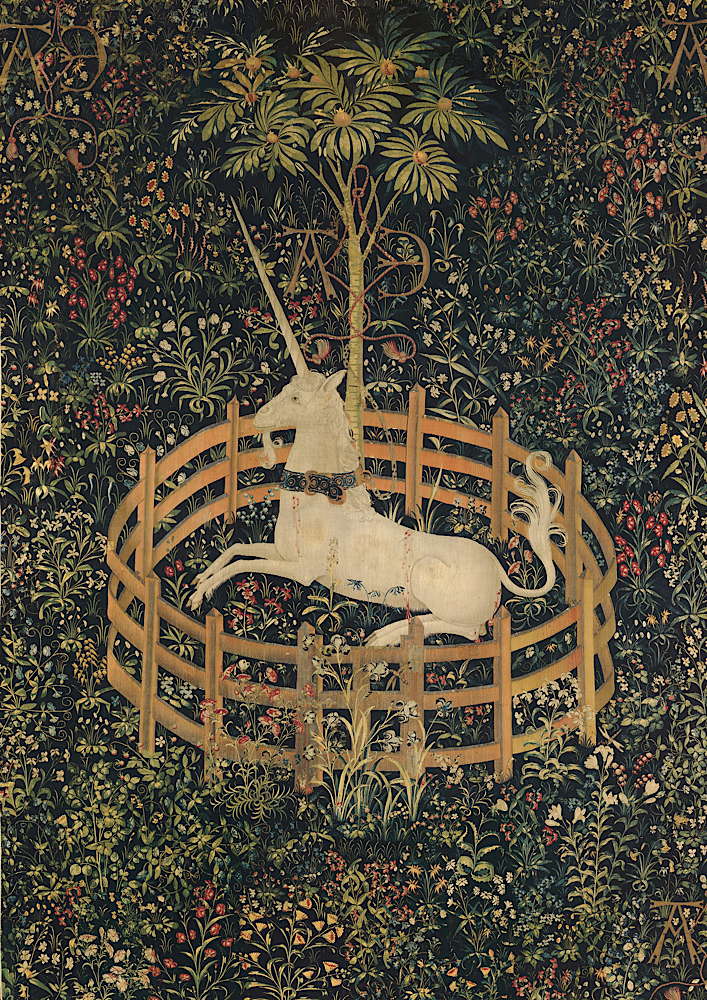 The Unicorn in Captivity Print