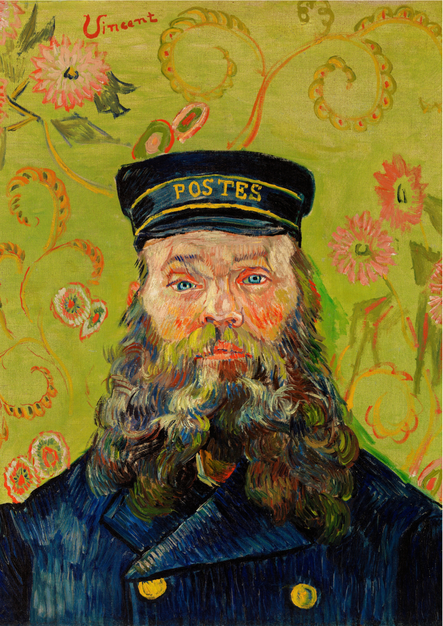 Vincent Van Gogh, The Postman Print
