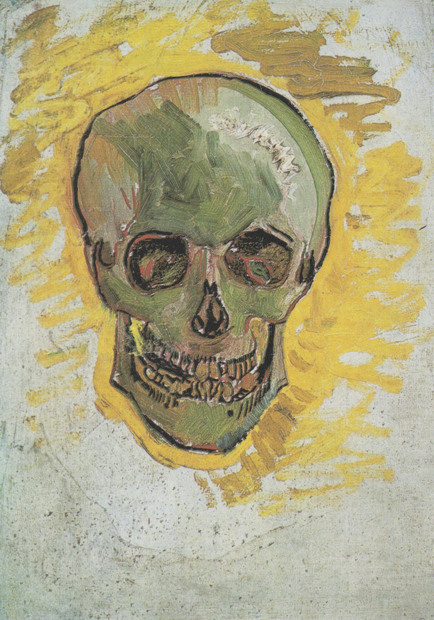 Vincent Van Gogh, Skull Print