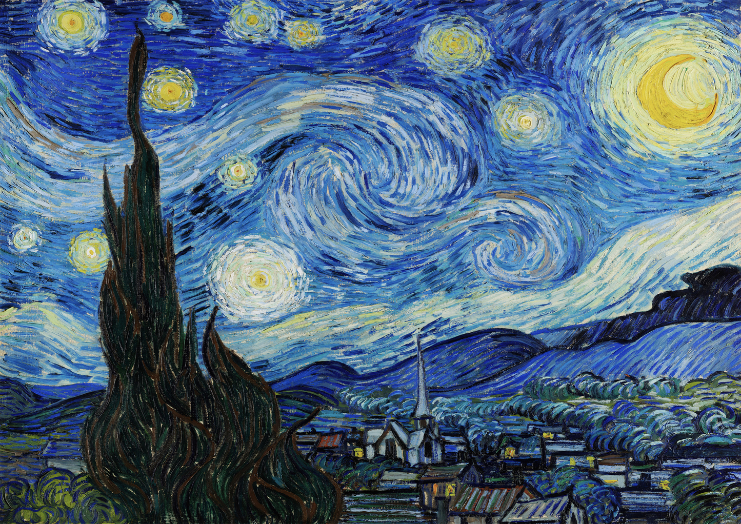 Vincent Van Gogh, The Starry Night Print