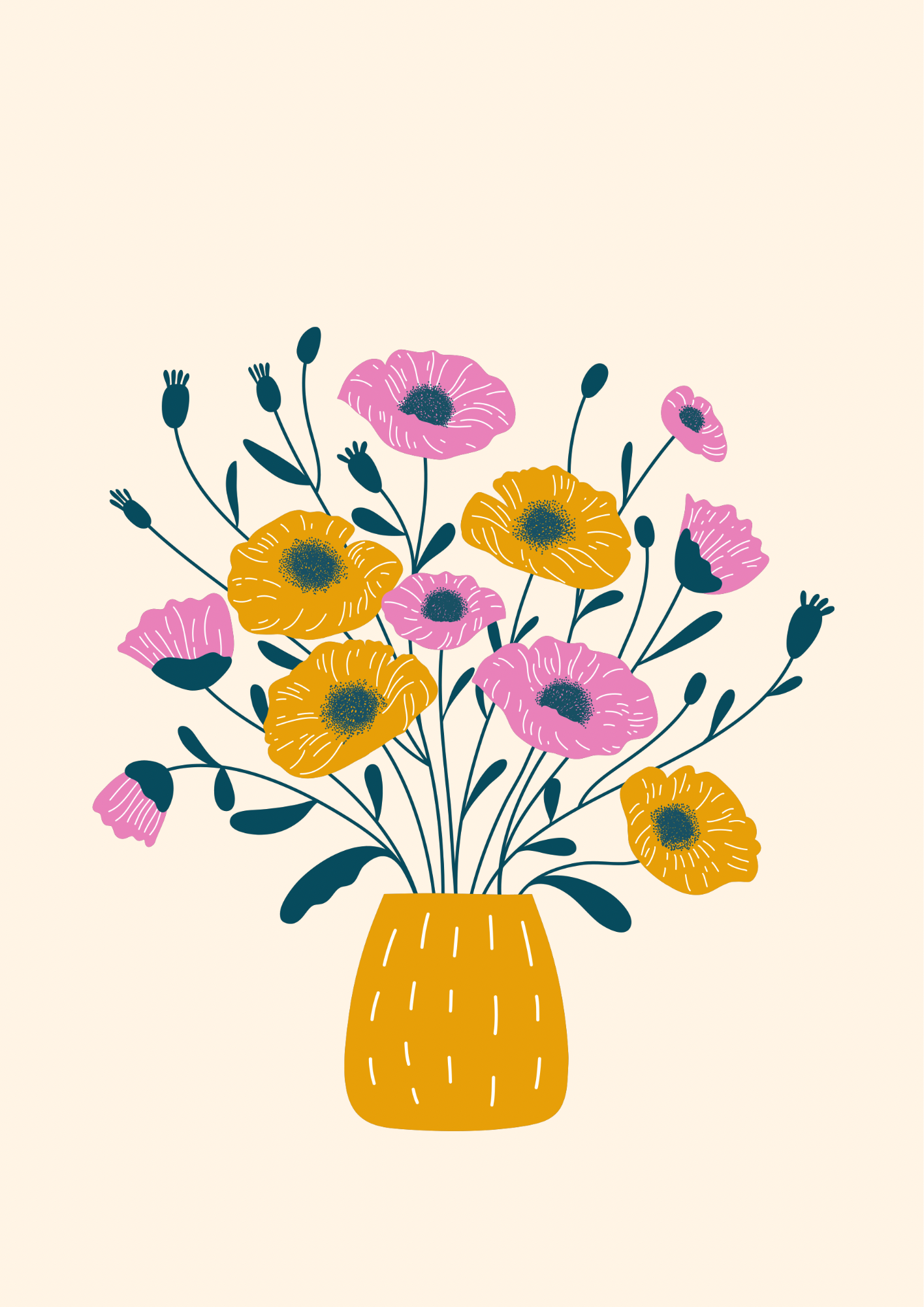 Pretty Flower Print