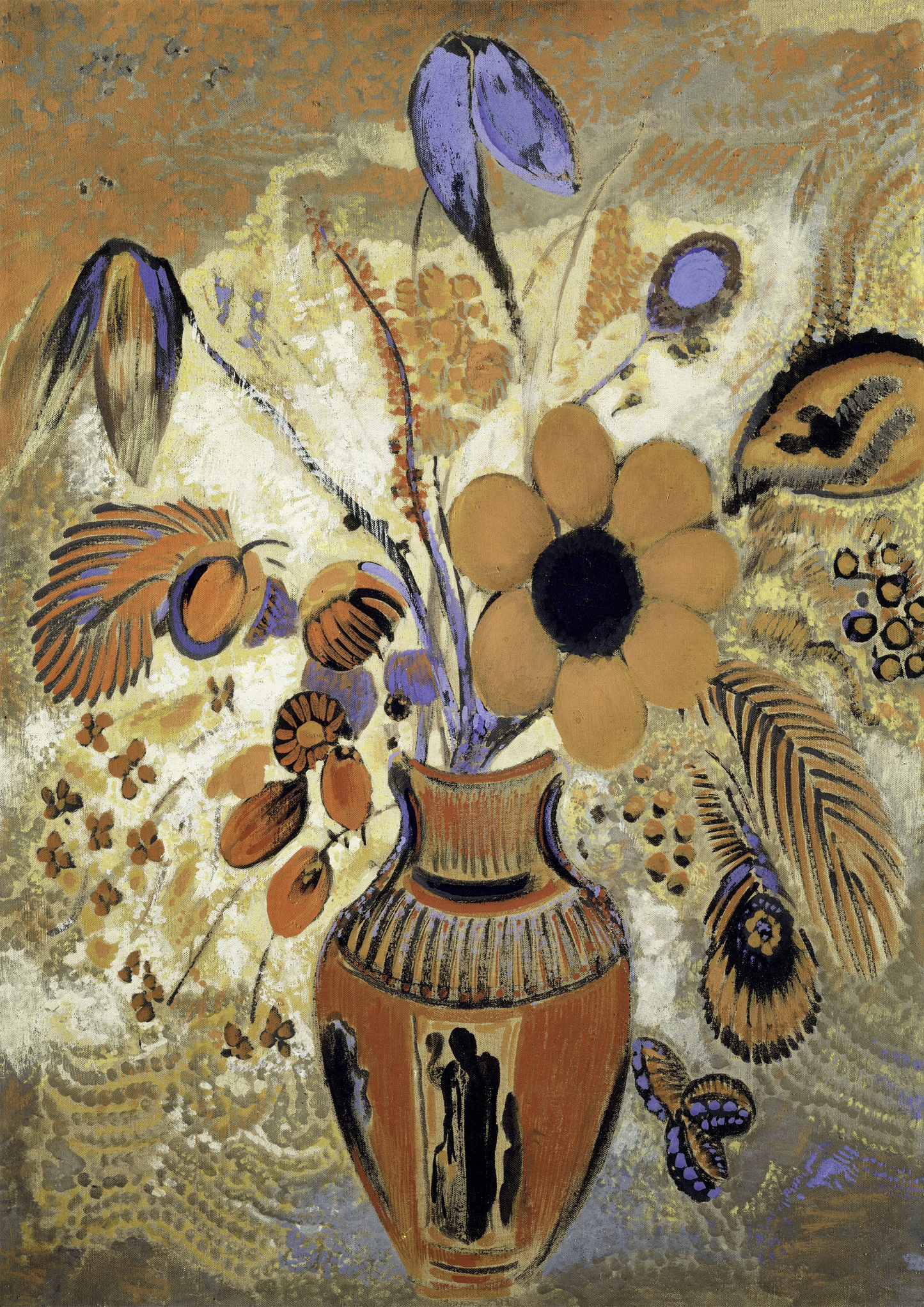 Odilon Redon, Vase of Flowers Print