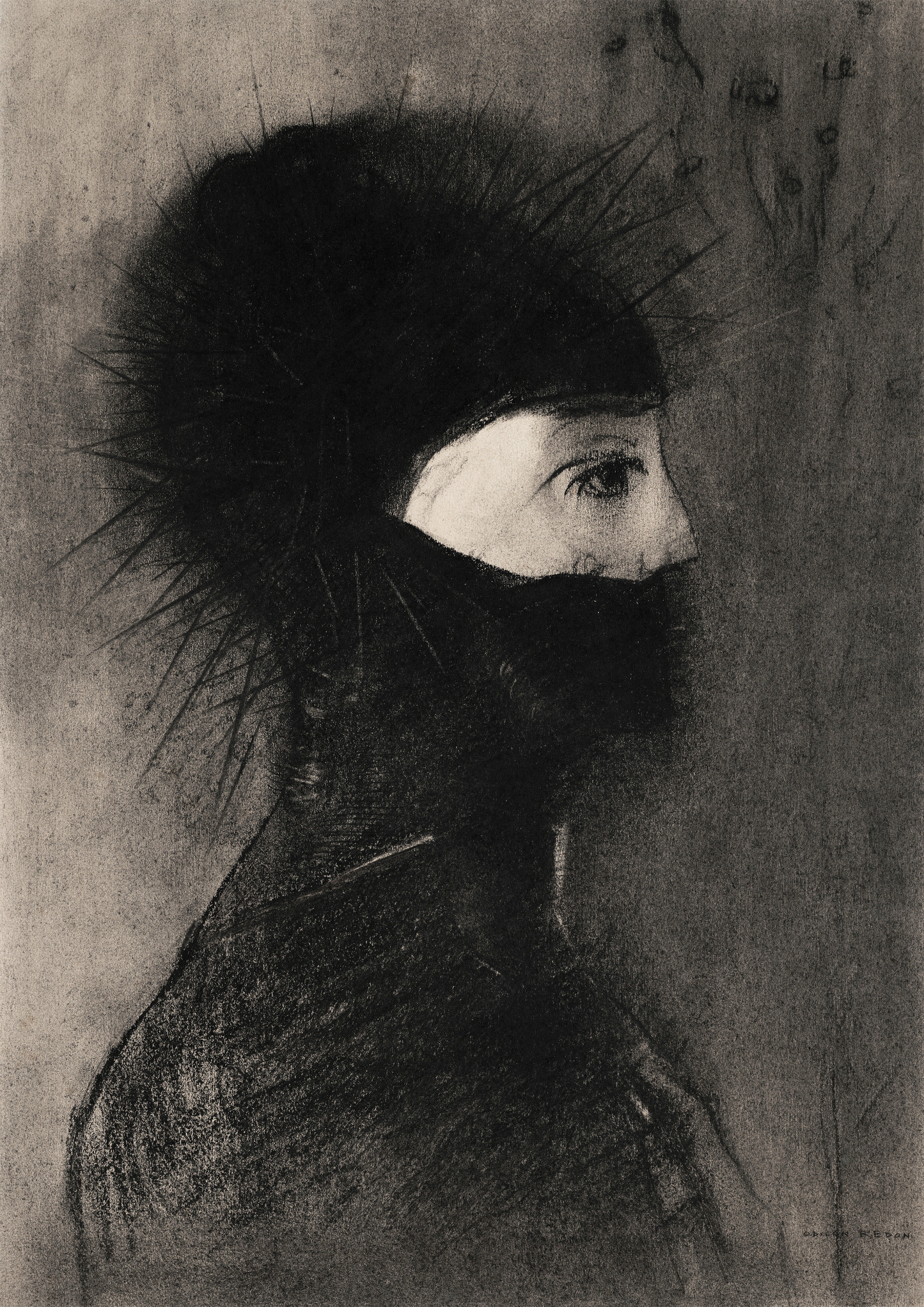 Odilon Redon, Amor Print