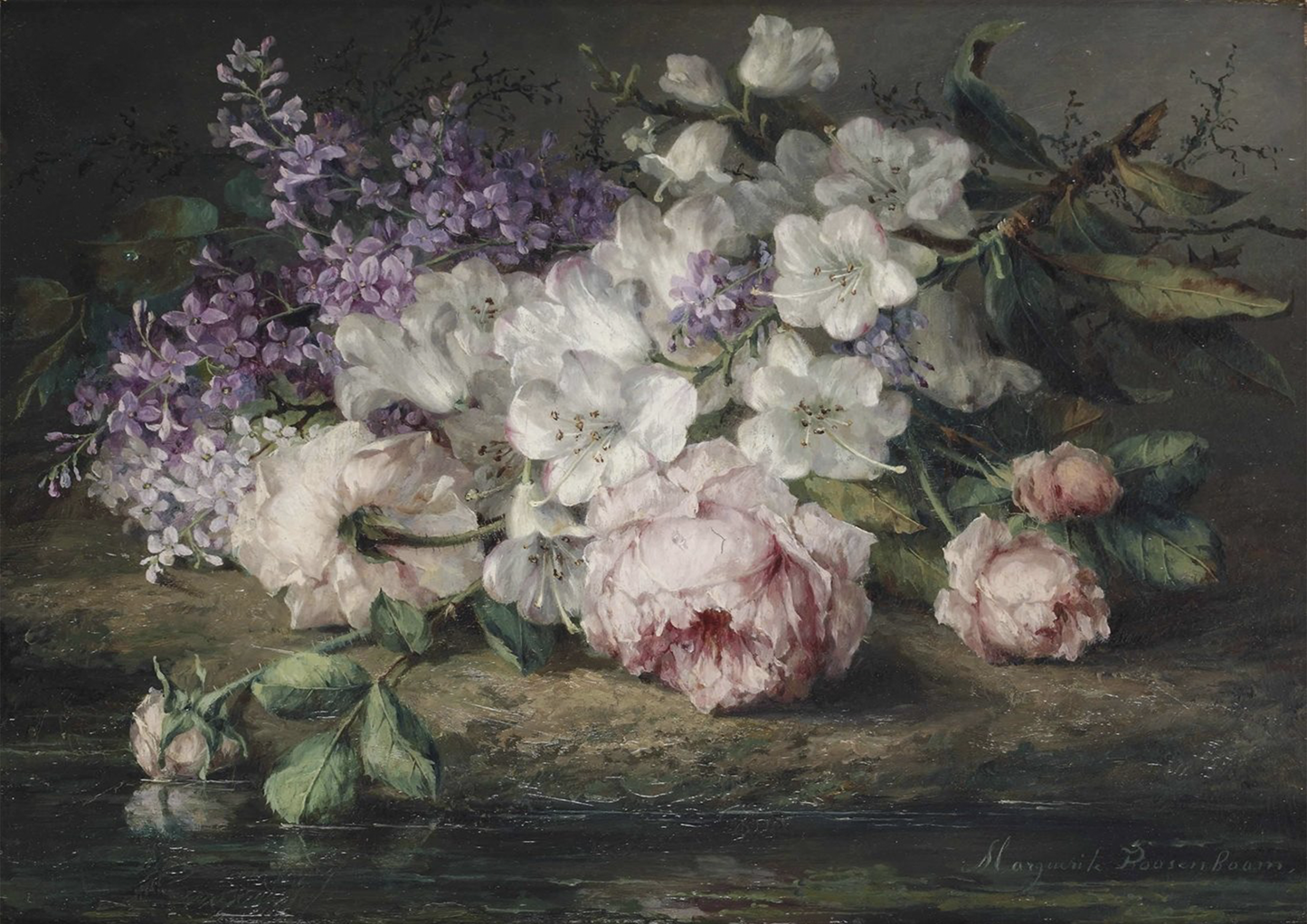 Margaretha Roosenboom, Flower Print