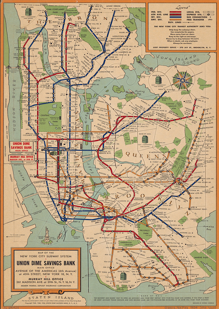 New York Subway Print