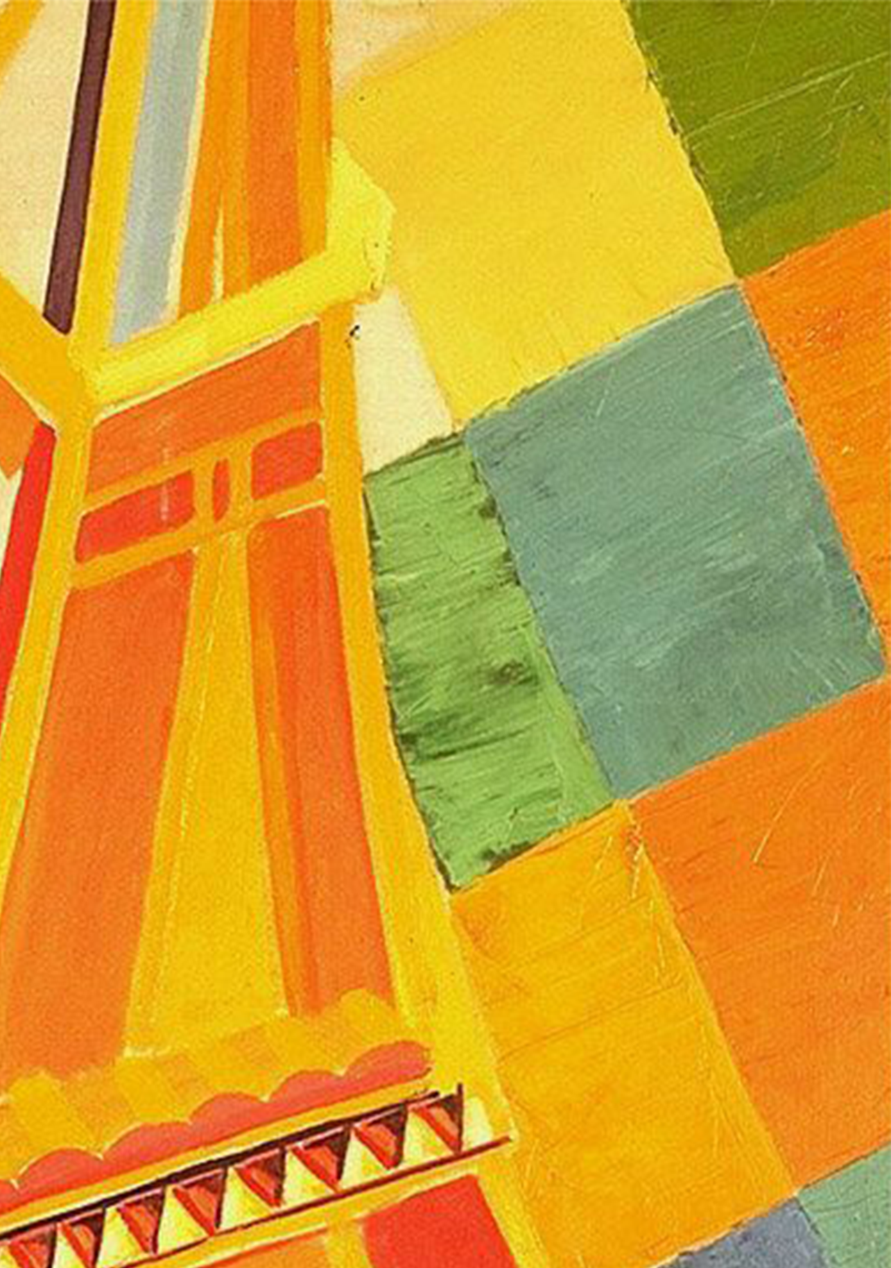 Robert Delaunay, Eiffel Tower Print