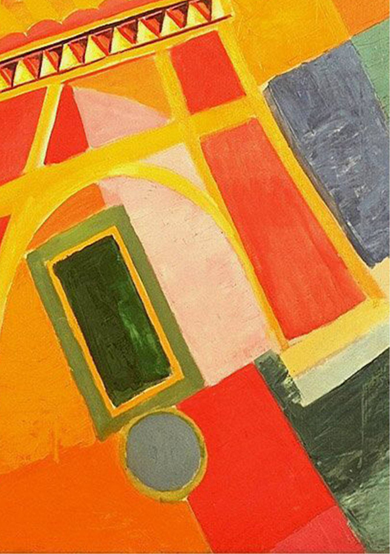 Robert Delaunay, Eiffel Tower Print