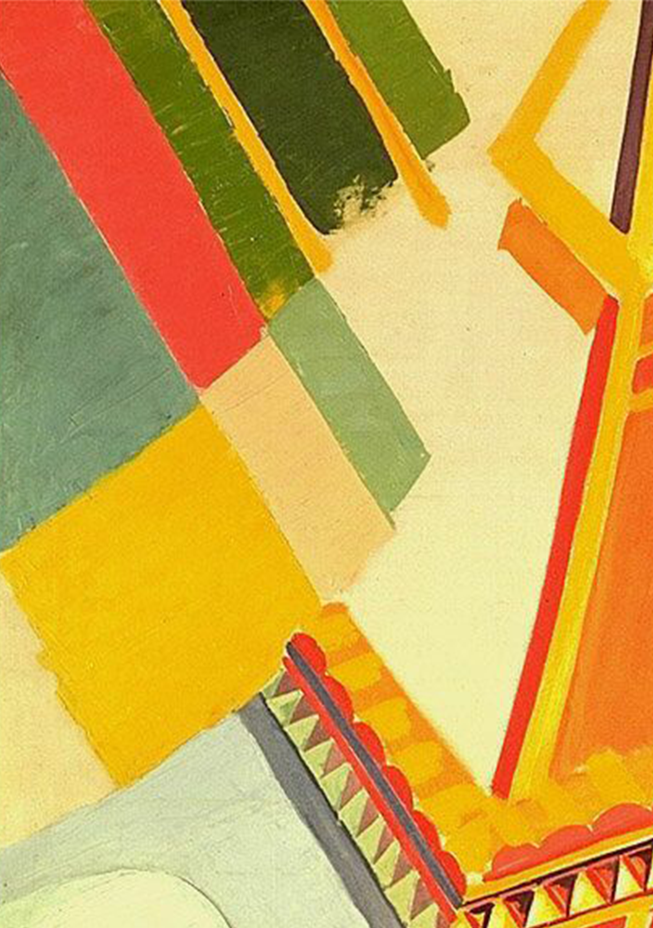Robert Delaunay, Eiffel Tower Print