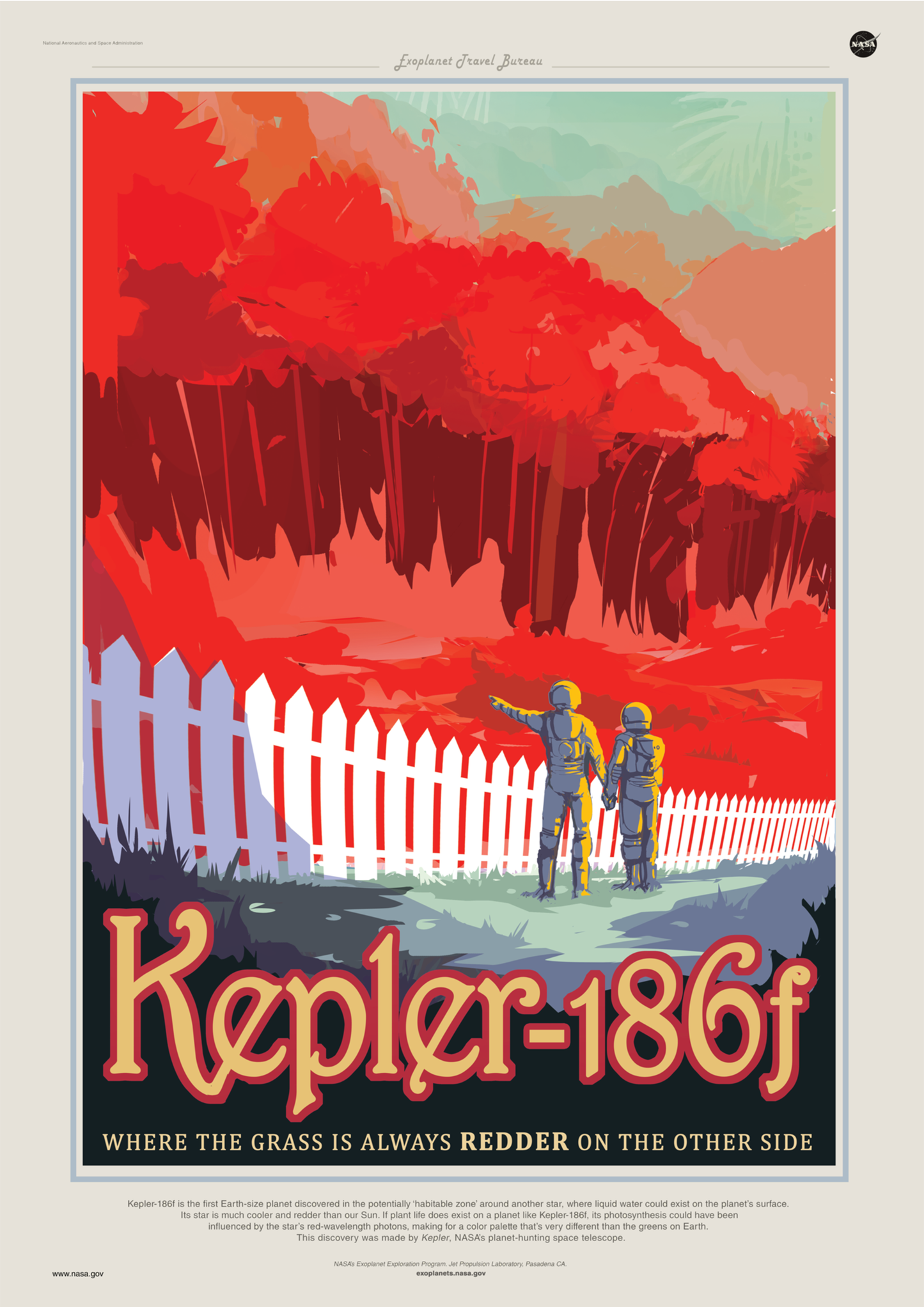 NASA Recruitment Vintage Print