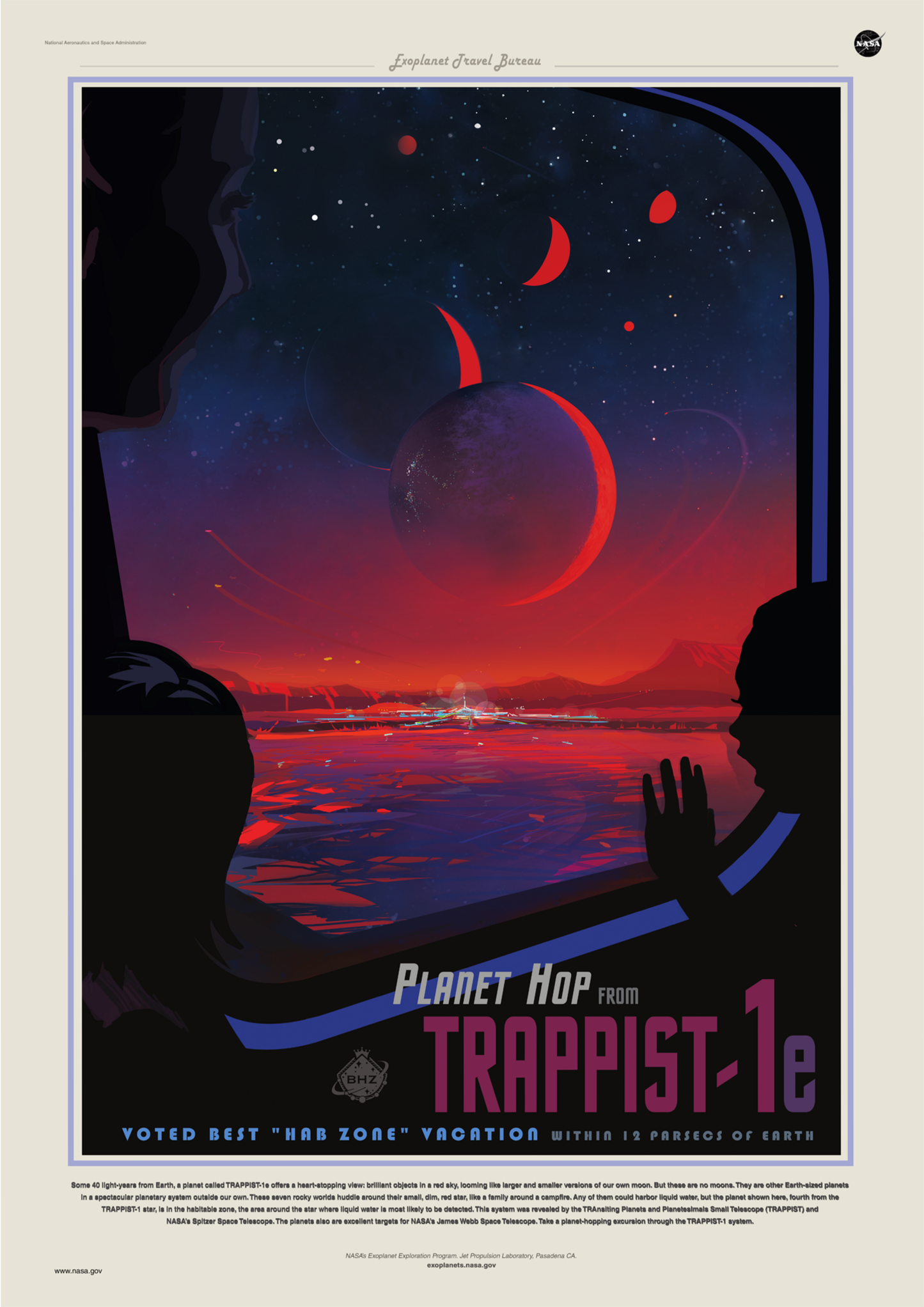 NASA Recruitment Vintage Print