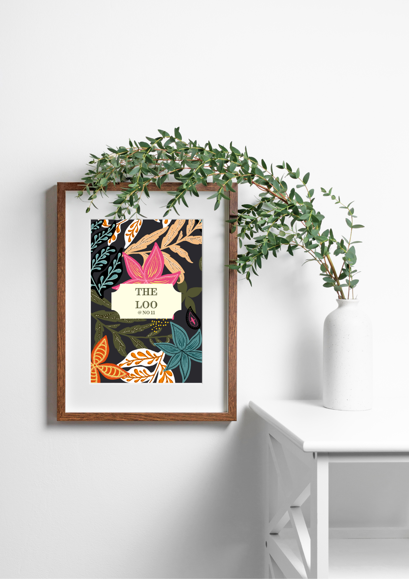The Loo Print, Personalised Print