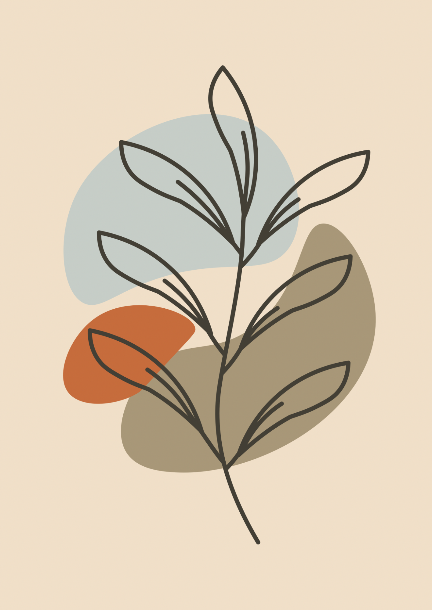 Abstract Wall Print