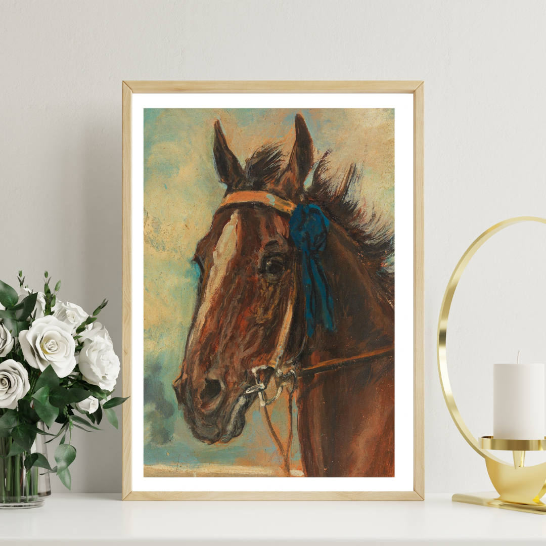 Ludwig Koch, A Winning Horse, Print
