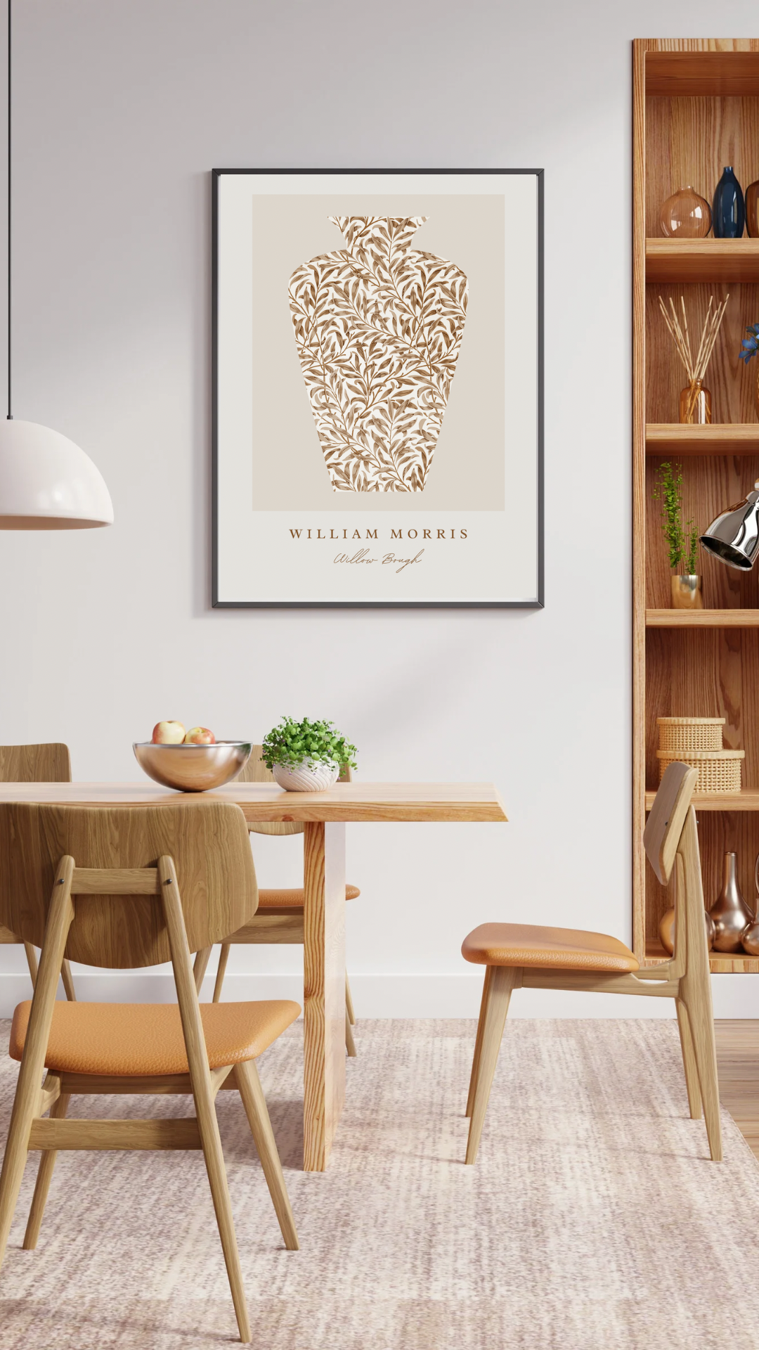 William Morris Print, Willow Bough Design