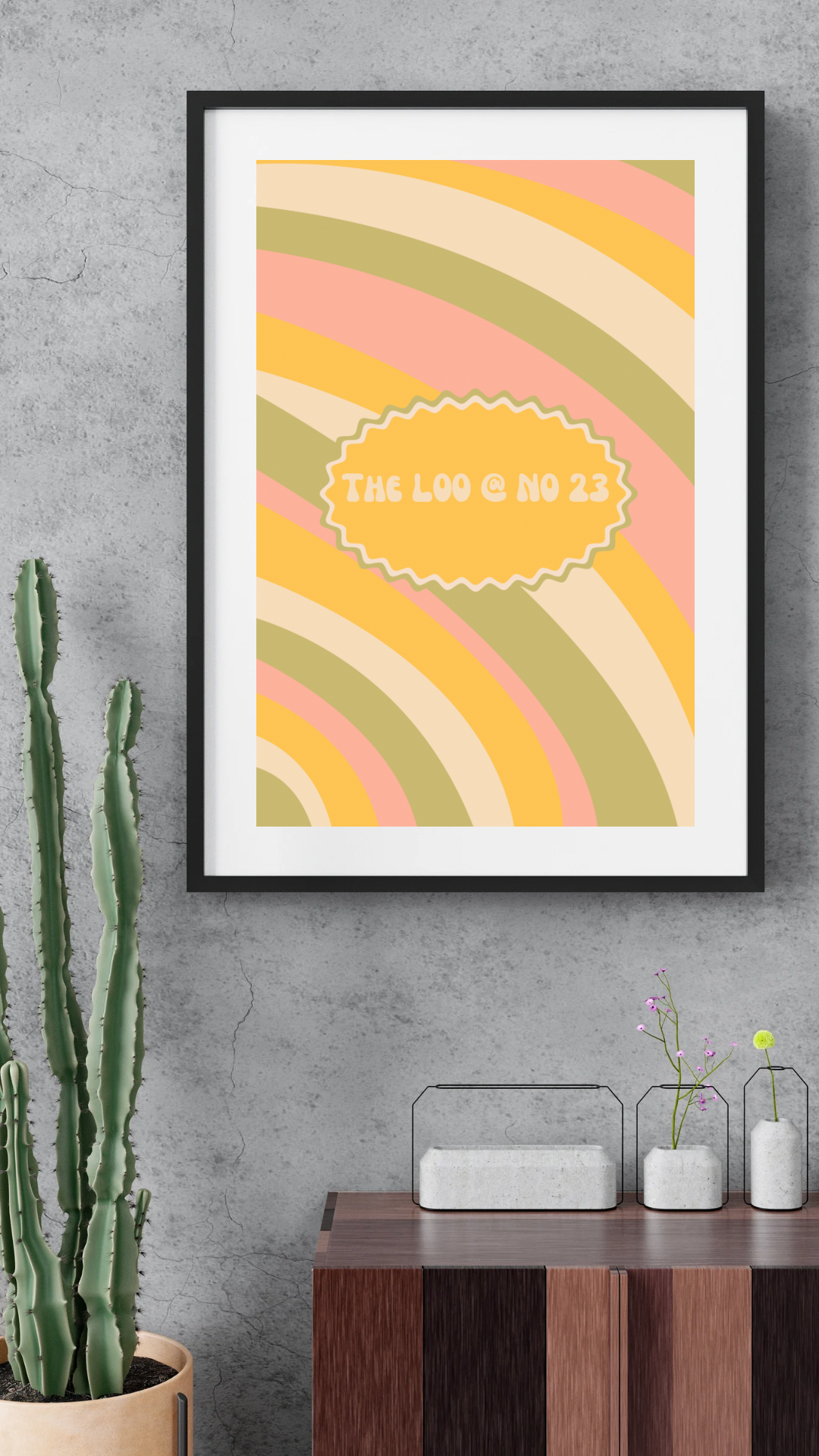 The Loo, Personalised Print