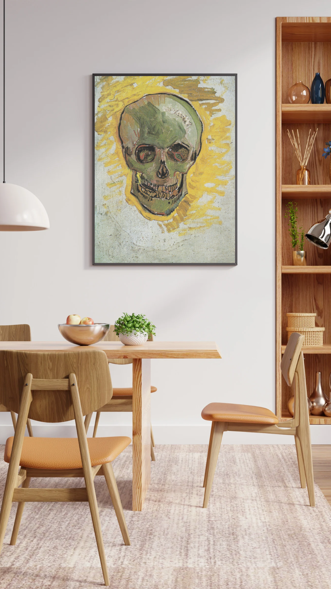 Vincent Van Gogh, Skull Print