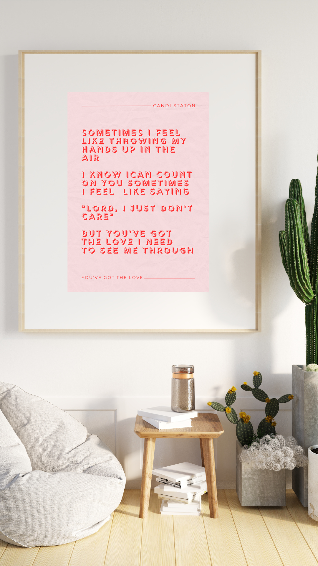 Candi Staton Print, You’ve Got The Love Lyric Print