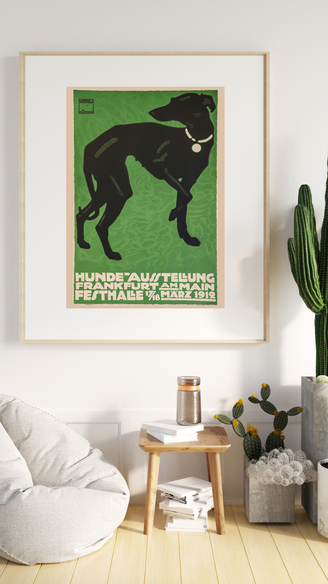 Vintage Greyhound Print