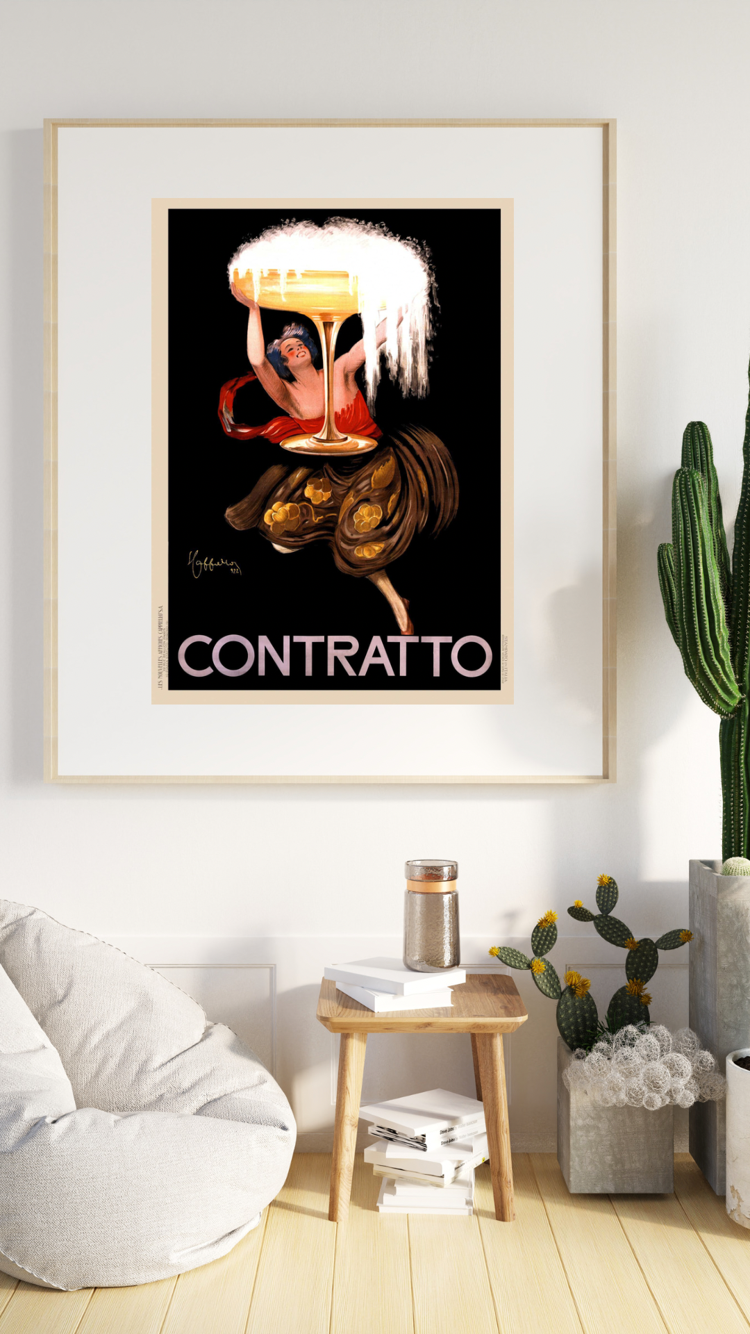 Contralto Vintage Print