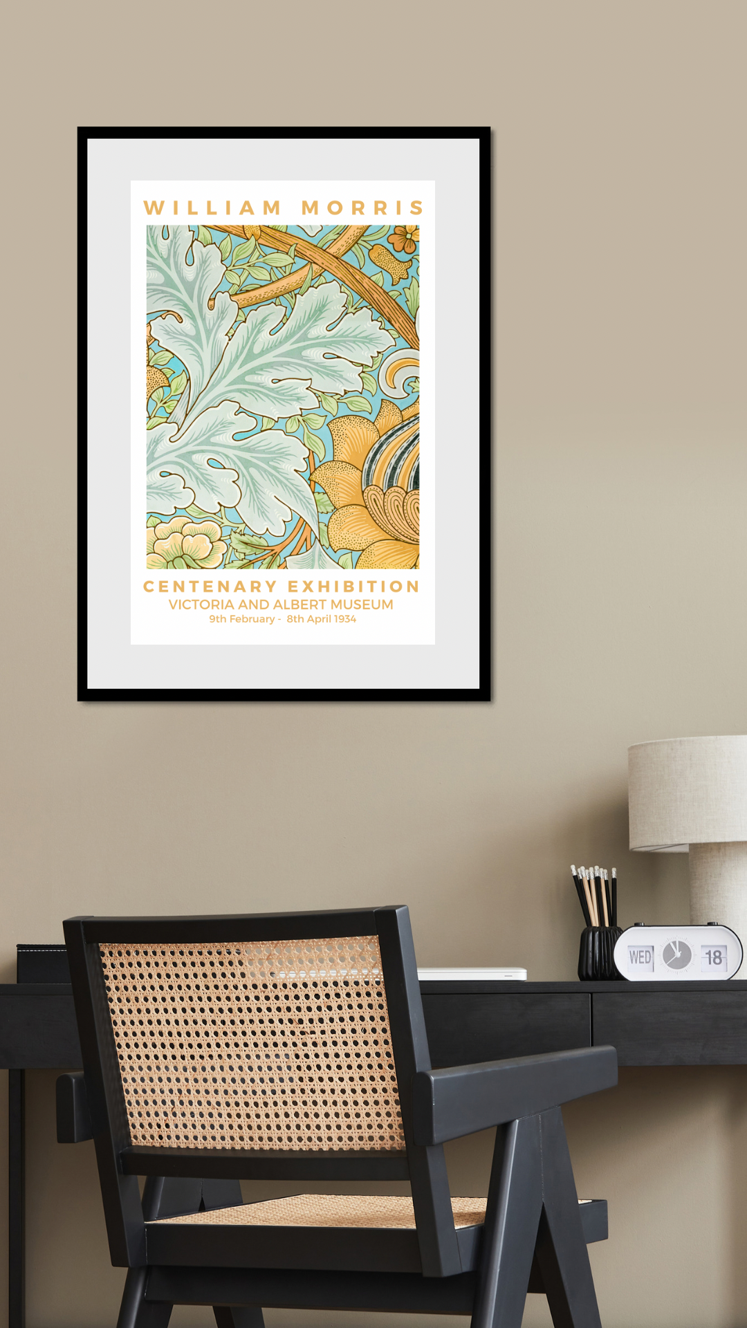 William Morris Print, St Jame’s Design