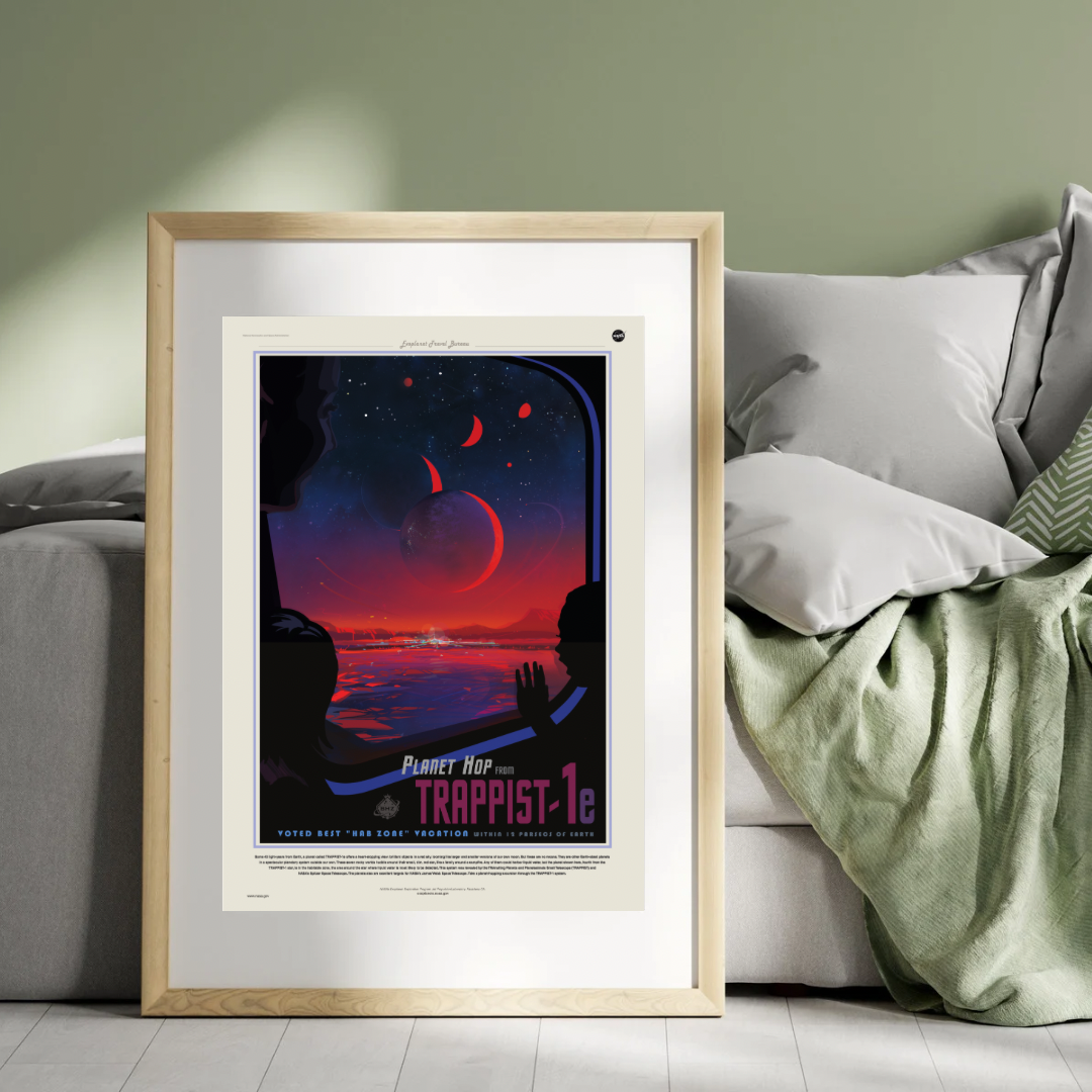 NASA Recruitment Vintage Print
