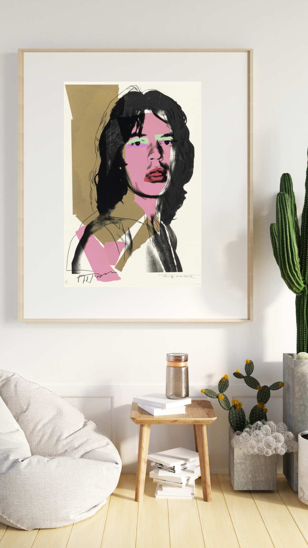 Andy Warhol, Mick Jagger Print