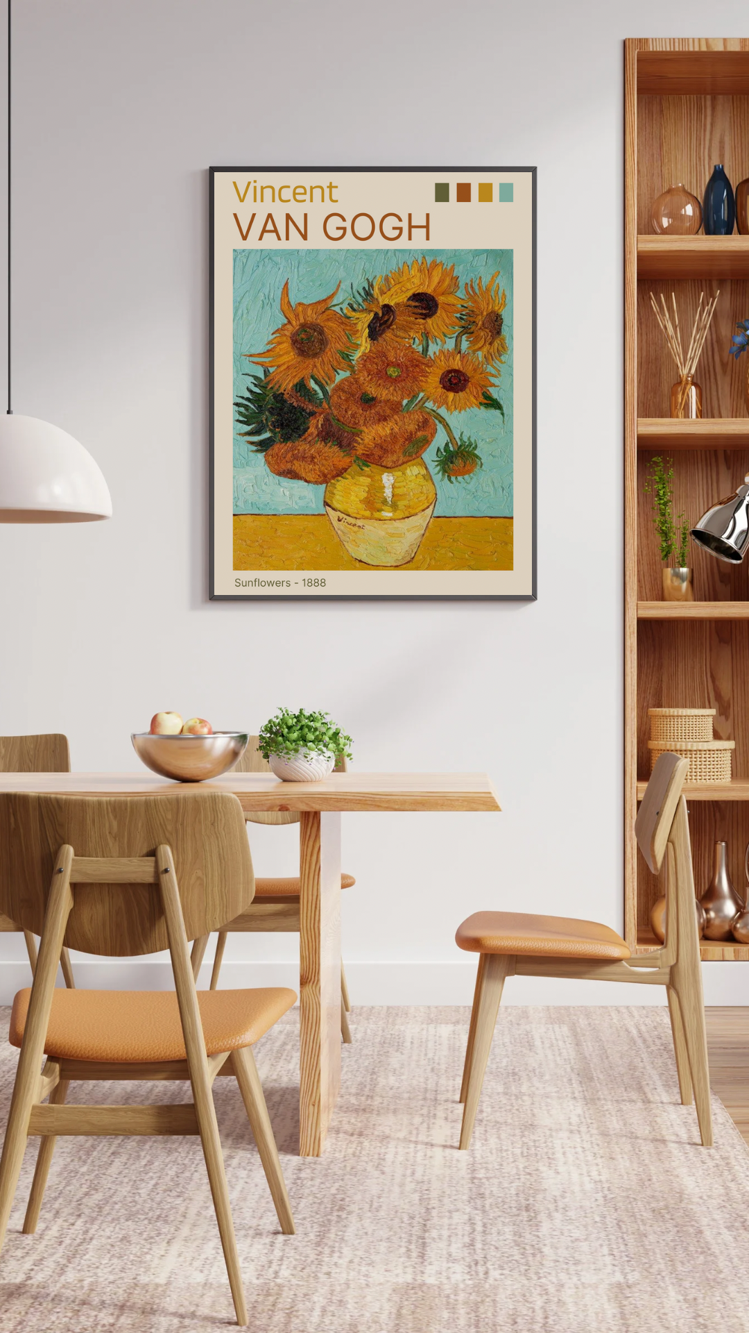 Vincent Van Gogh, Sunflowers Print