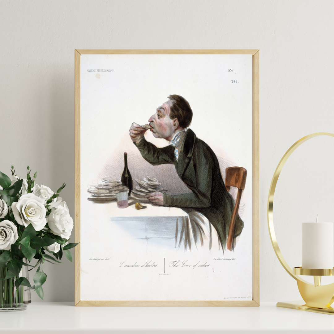 The Lover of Oysters Print