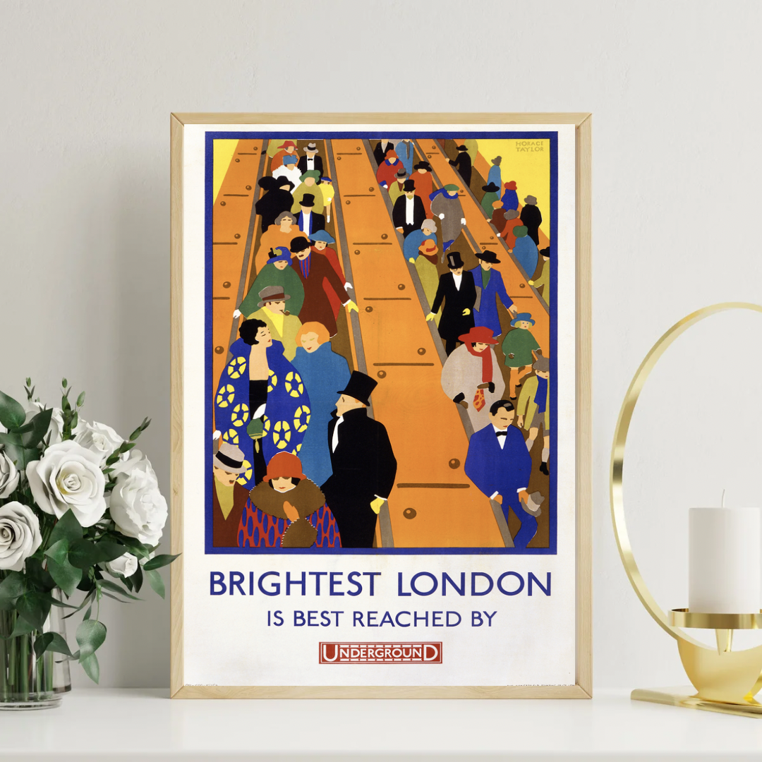 Vintage Underground Print