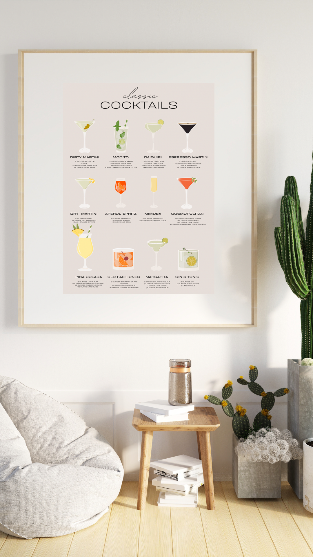 Cocktails Print
