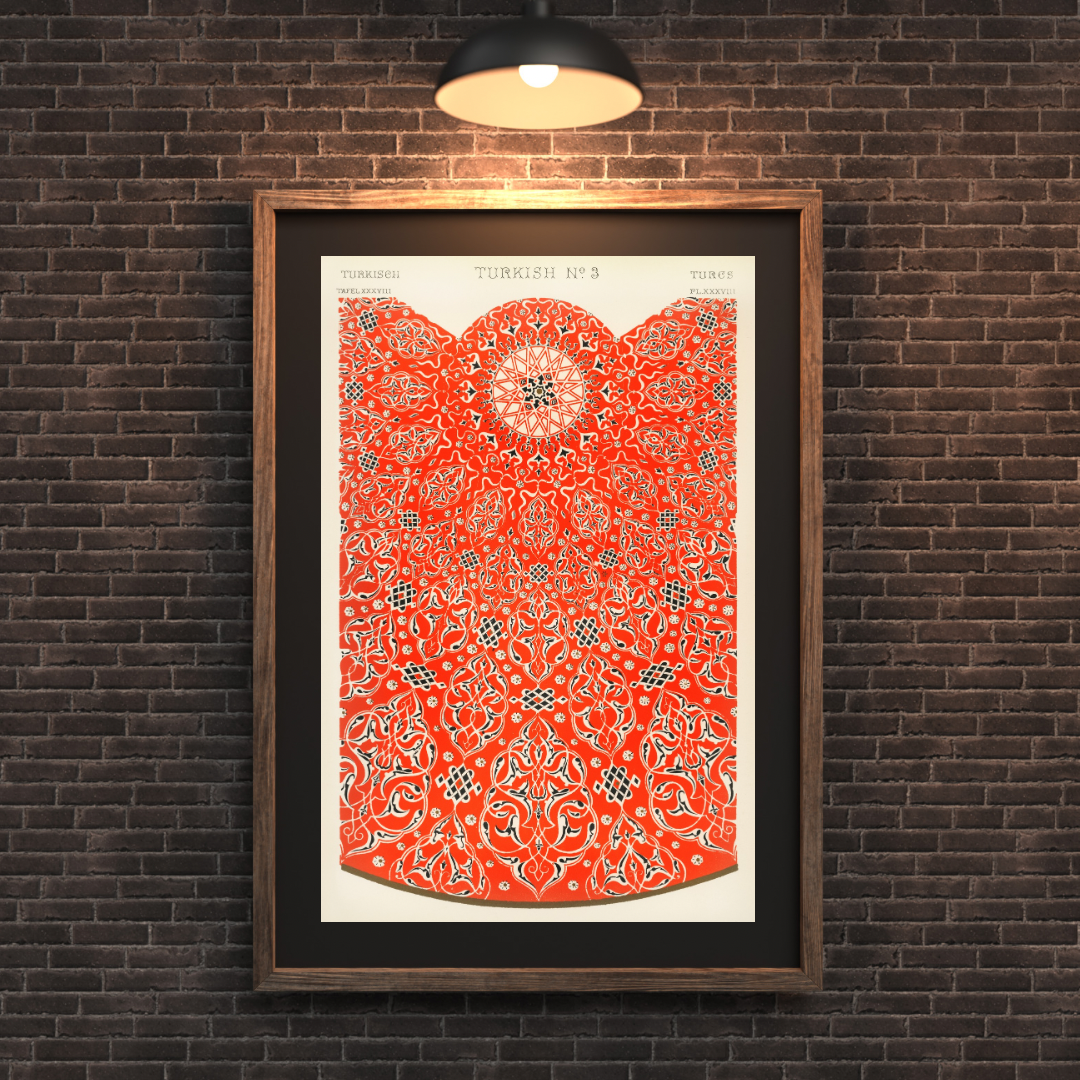 Vintage Turkish Patterns Print