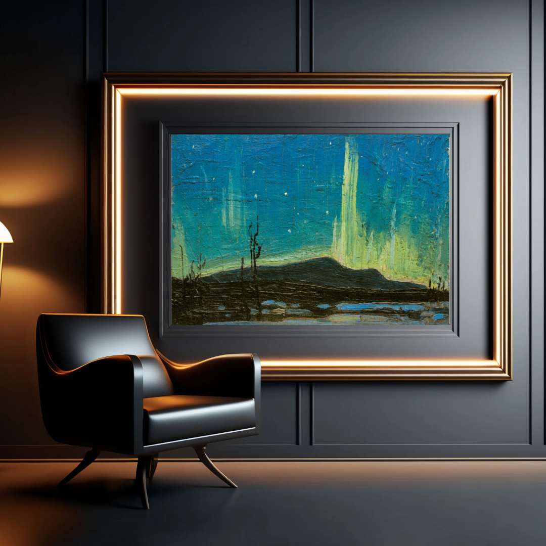 Tom Thomson, Northern Lights, Aurora Borealis Print