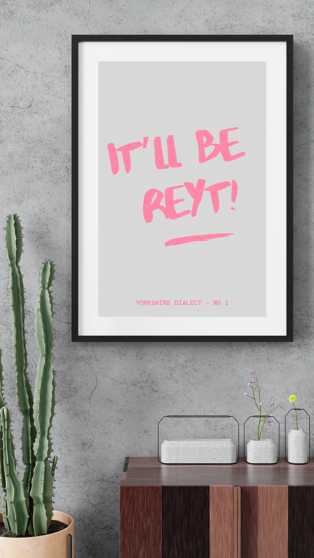Yorkshire Dialect Print