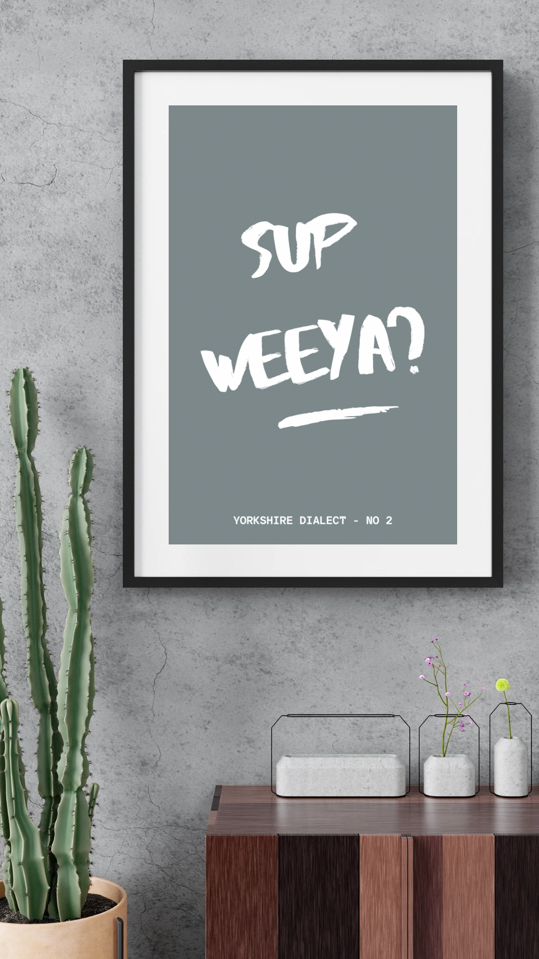 Yorkshire Dialect Print