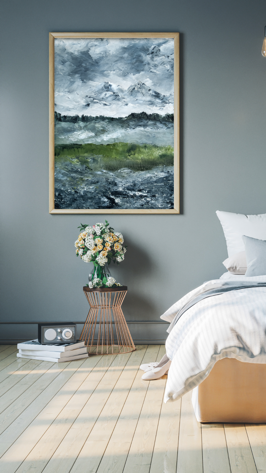 August Strindbeg, Landscape Study Print