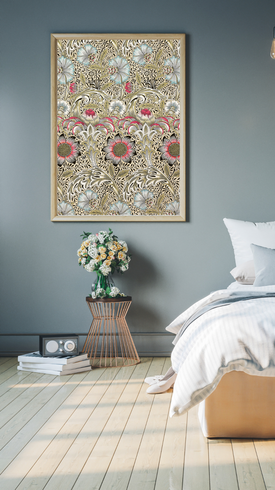 William Morris Corncockle Print