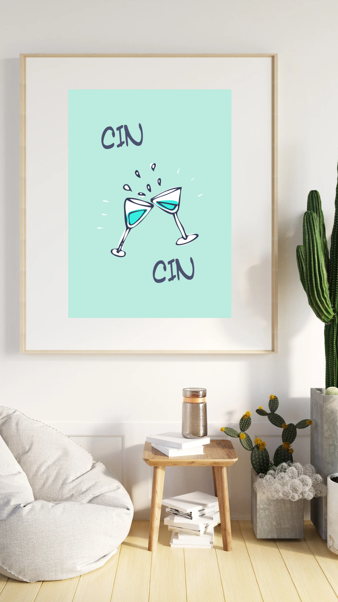 Cheers Wine Print
