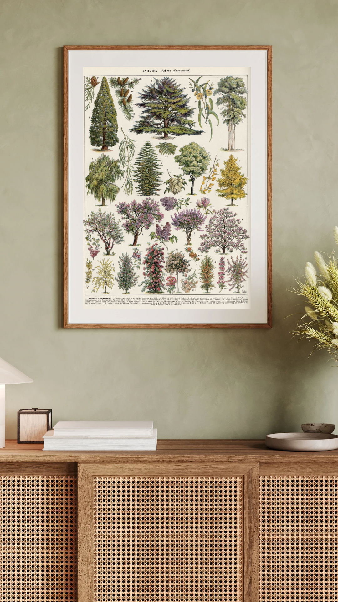 Vintage Ornamental Tree Print