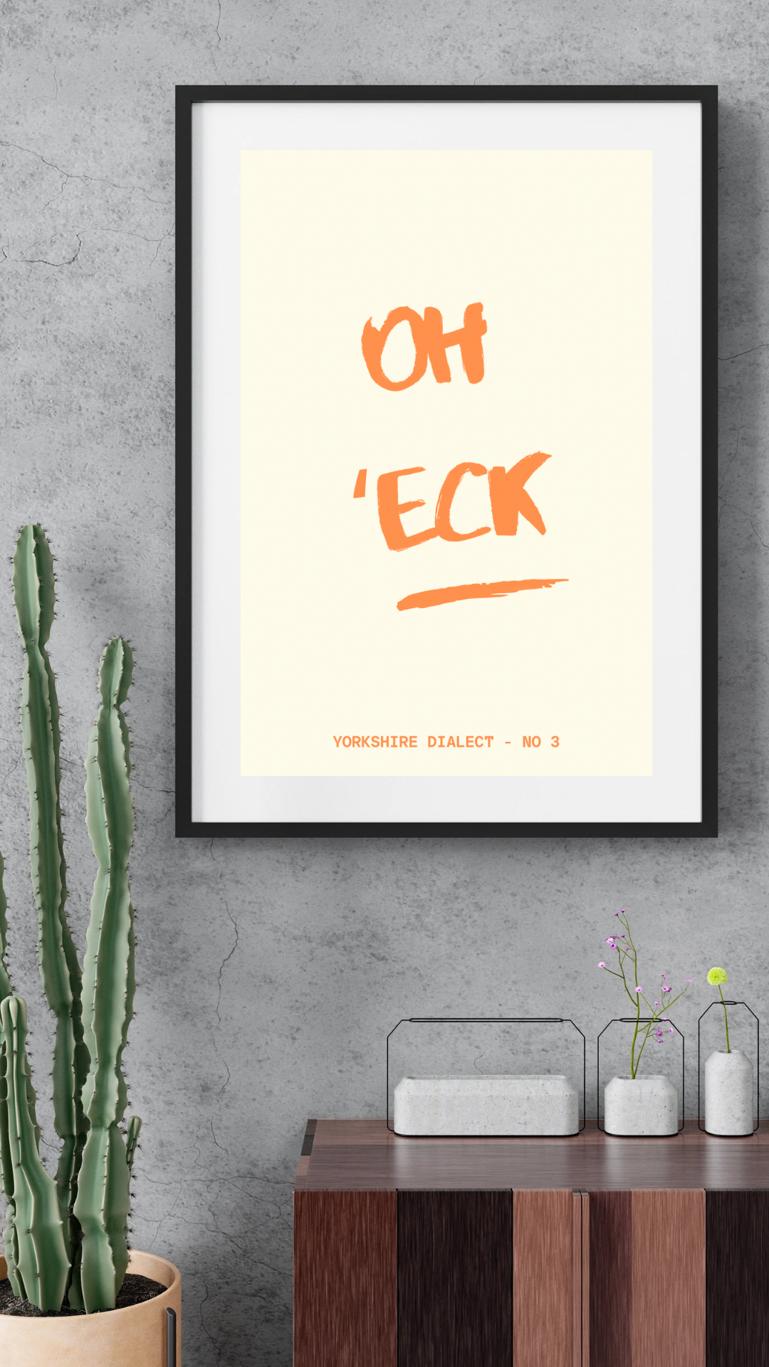 Yorkshire Dialect Print