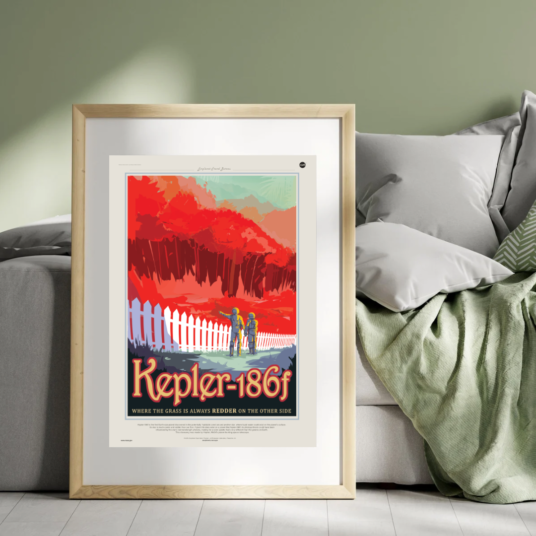 NASA Recruitment Vintage Print