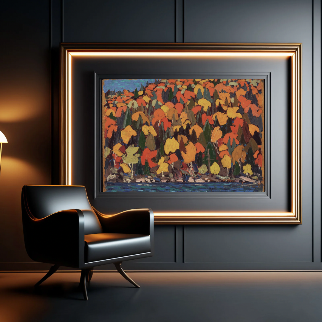 Tom Thomson, Autumn Foliage Print