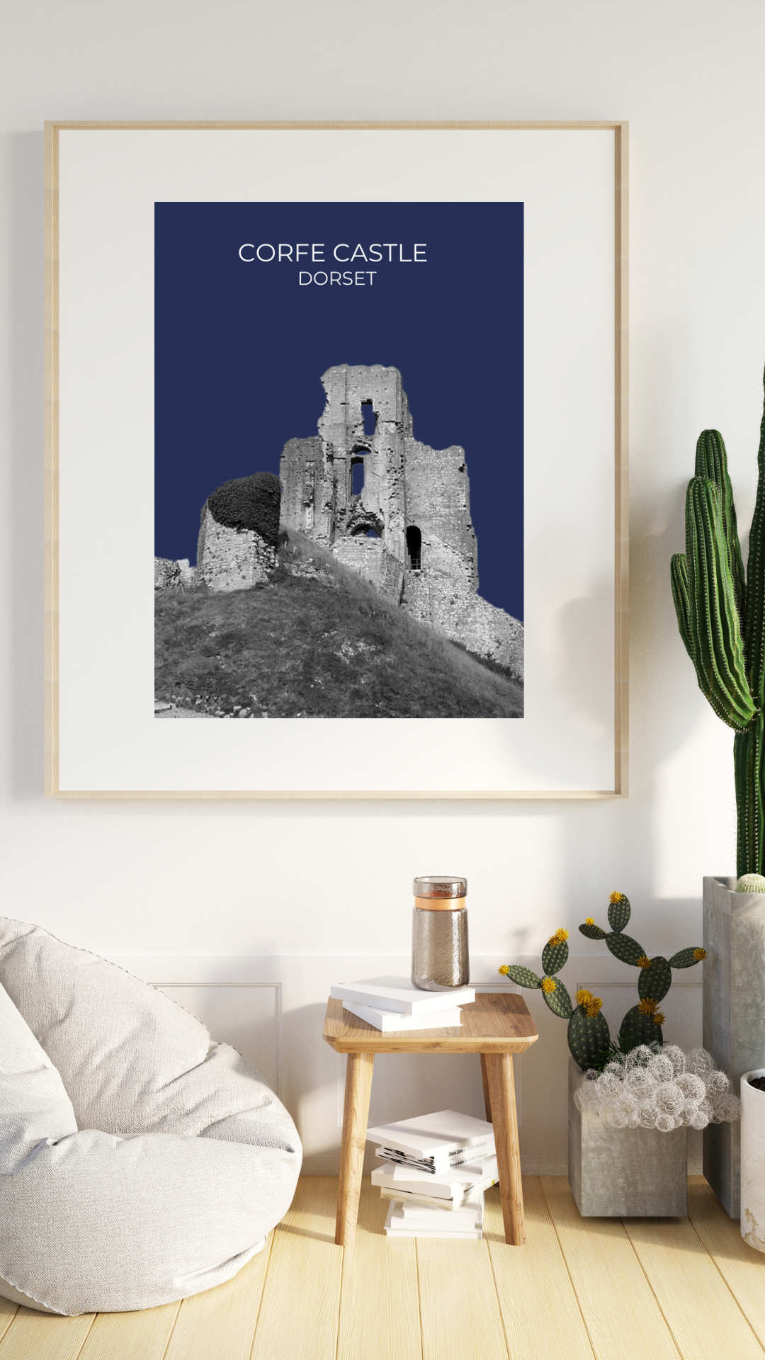 Corfe Castle, Dorset, Print