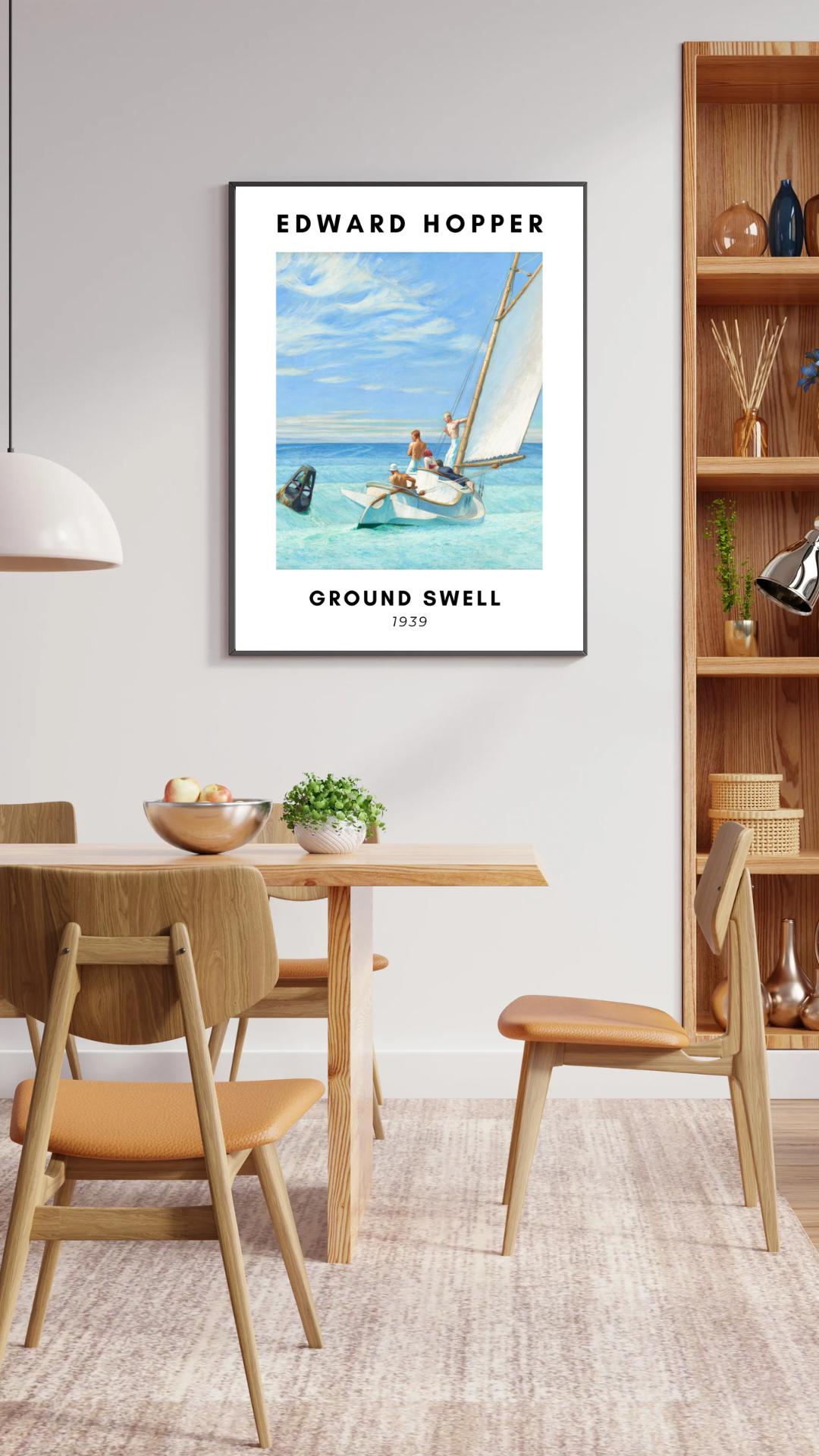 Edward Hopper, Ground Swell Print