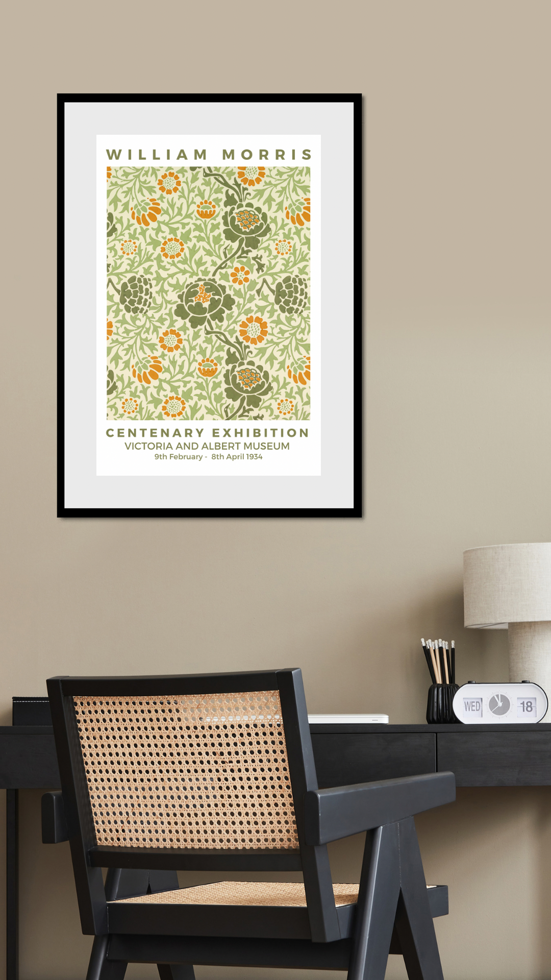William Morris Print, Grafton Pattern