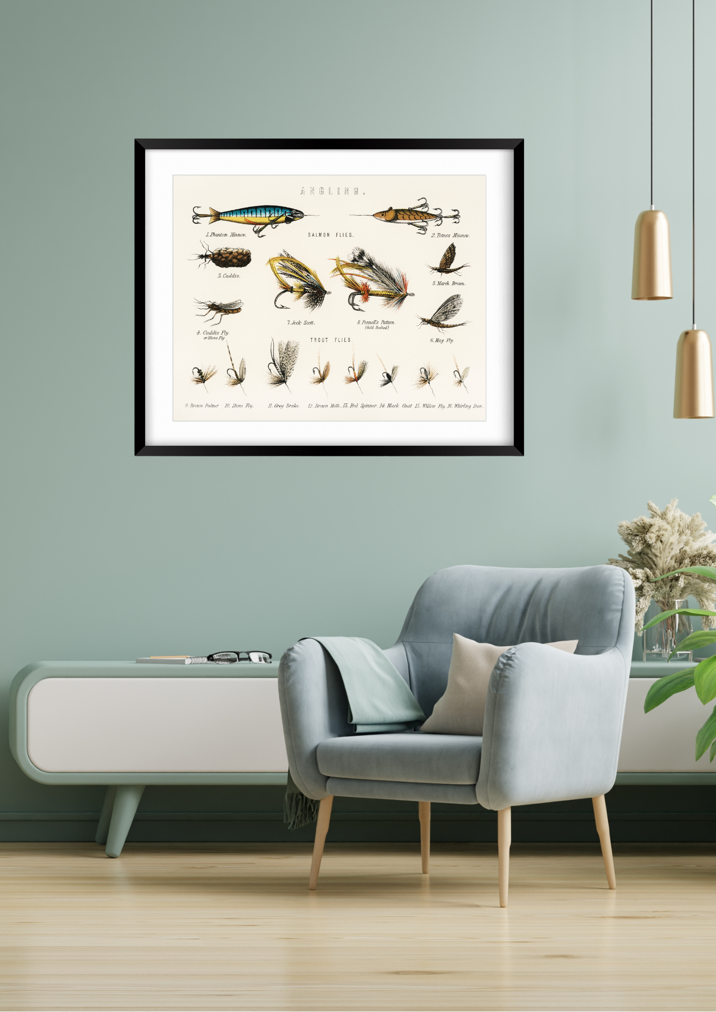 Angling Print